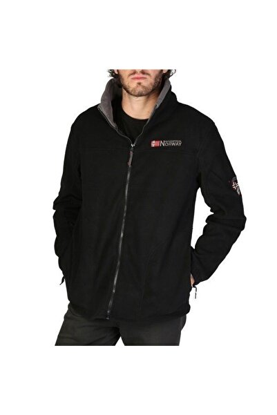 Geographical Norway Ανδρική Ζακέτα Φούτερ Tamazonie_man μαύρος black-dgrey (L)