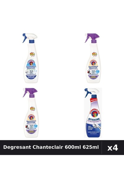 Chanteclair Set 4 Degresant Universal 600ml, 625ml - Bicarbonat, Lavanda, Mos...