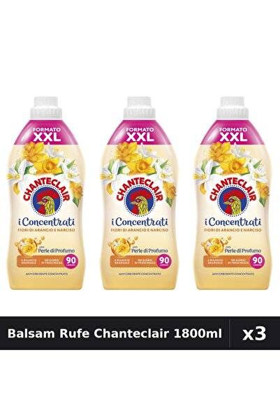 Chanteclair Set 3 Balsam Rufe 1800ml 90 Spalari - Flori de Portocal, Molipant...