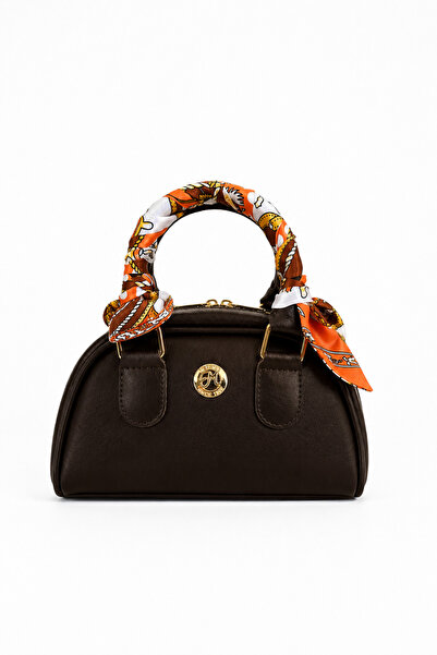 Bag house Vierra Scarf Detailed Vintage Women's Hand and Shoulder Bag