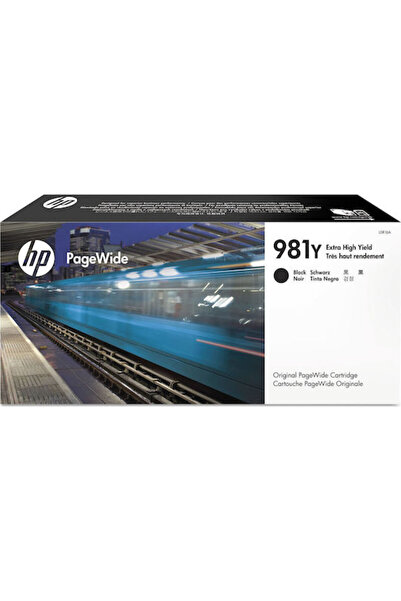 HP 981Υ Γνήσιο Μελάνι Εκτυπωτή InkJet Μαύρο (L0R16A)
