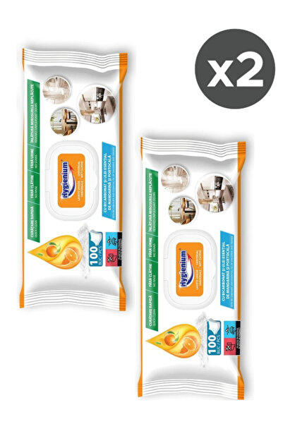 Hygienium Комплект за горна и долна част 2 X Хигиениум мокри кърпички, 100 бр...