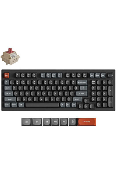 Keychron V5 Ultra 8K V5U-D1 Ασύρματο Μηχανικό Πληκτρολόγιο Gaming 96% με διακ...