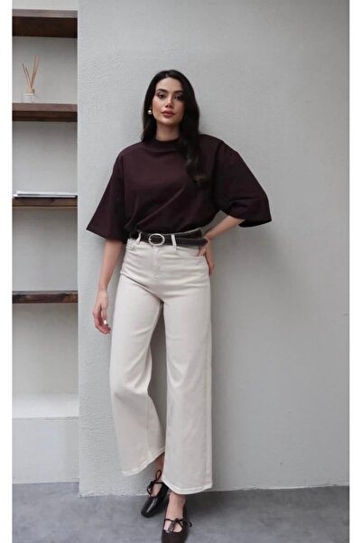 Marka Giyim Belted Denim Trousers