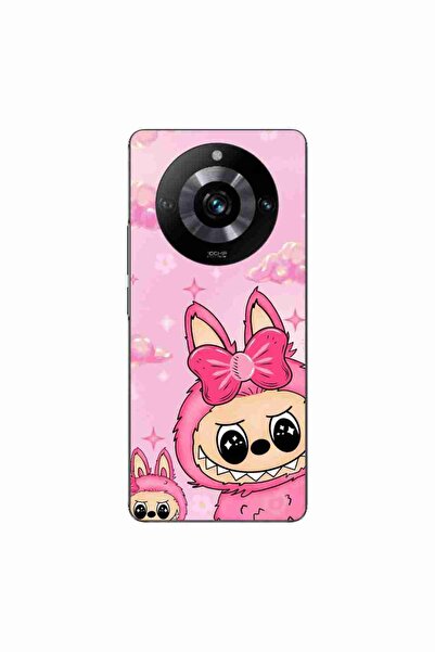 OEM Husa compatibila cu Realme 11 Pro, Pro + Silicon Gel Tpu Model Labubu Pin...