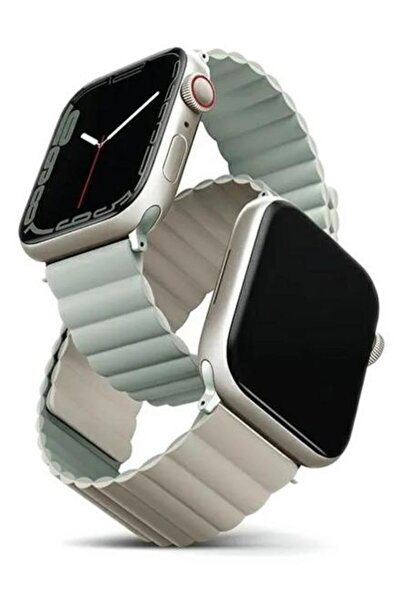 uniq Curea Revix pentru Apple Watch 38/40/41mm Verde-Bej
