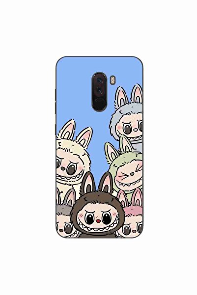 OEM Husa compatibila cu Xiaomi Pocophone F1 Silicon Gel Tpu Model Labubu Patt...