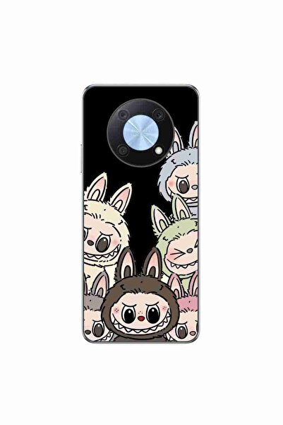 OEM Θήκη συμβατή με Huawei Nova Y90, από σιλικόνη gel TPU, με σχέδιο Labubu, ...