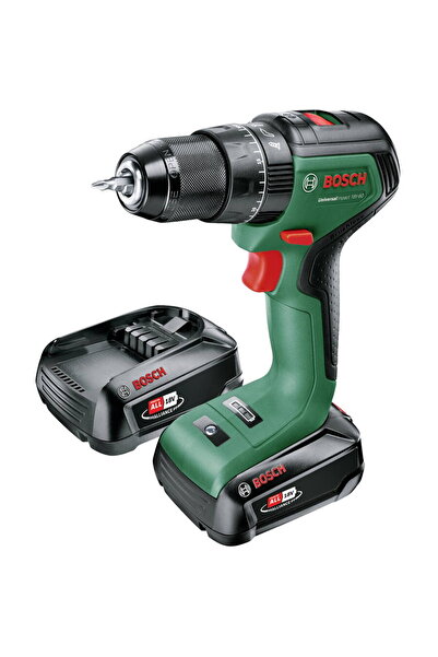 Bosch Mașină de găurit cu percuție fără fir UniversalImpact 18V-60 (verde/neg...