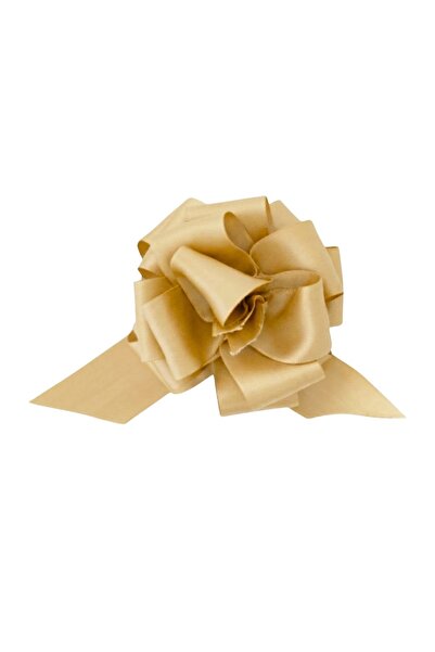 BRIZZOLARI Cream self-forming satin bow