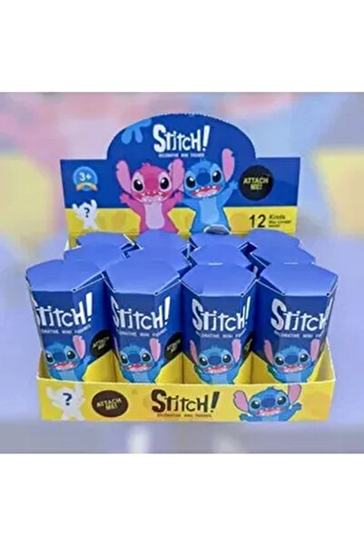 Gekan Stitch Karakteri Yapışkanlı Sürpriz Telefon Laptop Tablet Aksesuarı Fig...