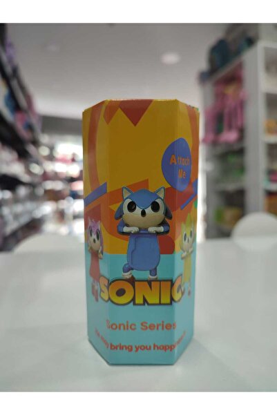 Gekan Sonic Karakteri Yapışkanlı Sürpriz Telefon Laptop Tablet Aksesuarı Figü...