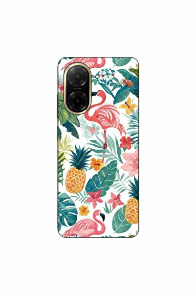 OEM Θήκη συμβατή με Xiaomi Redmi A5 από σιλικόνη gel TPU με τροπικό σχέδιο