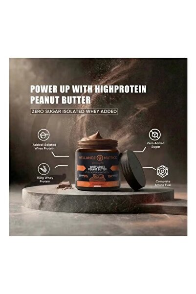 Wellance Nutrico Zero Added Sugar Peanut Butter Dark Cocoa with Isolate Whey Protein High Protein Spread