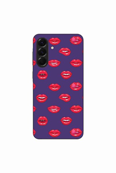 OEM Husa compatibila cu Samsung Galaxy A56 Silicon Gel Tpu Model Buze Pattern