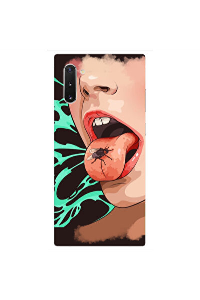 Other Samsung Note 10 Plus Black Snake Transparent Silicone TPU Θήκη