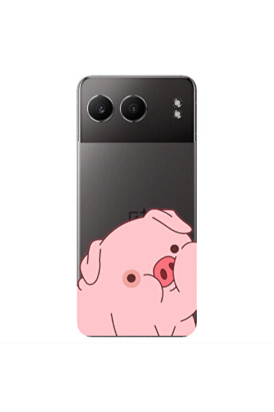 Other Oneplus Nord 4 Piggy 1 Transparent Silicone TPU Θήκη