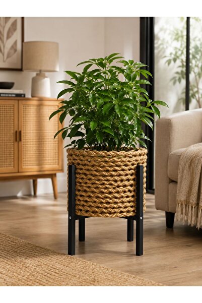 Bohem studio 25 cm Mt Standlı Örgü Saksı – JÜT