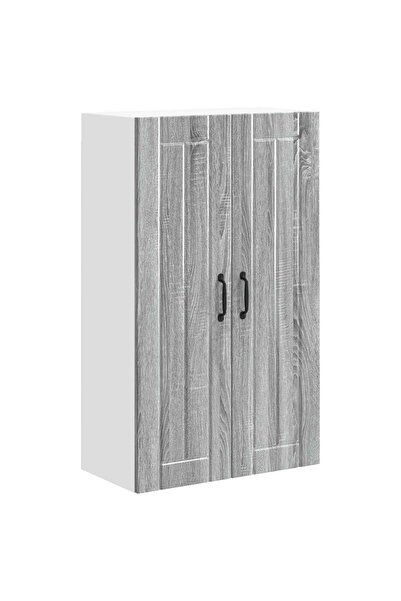 vidaxl Dulap de bucătărie Gri Sonoma 60 x 31 x 100 cm Lemn compozit