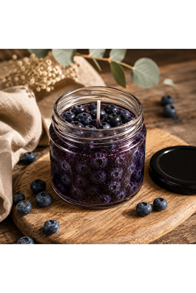 CandleCastCreation YOĞUN YABAN MERSİNİ KOKULU JEL MUM 230 ML – Kavanozda Yaba...