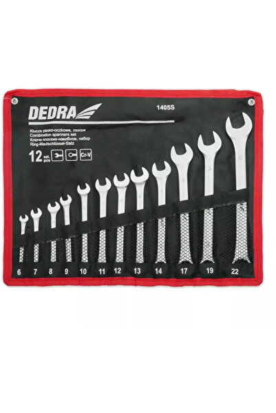 DEDRA EXIM Set Chei combinate CrV 6-22mm 12buc.
