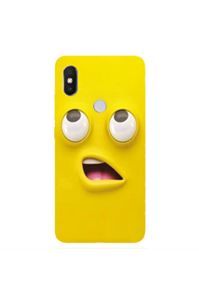 Other Xiaomi Redmi S2 Confused face Transparent Silicone TPU Θήκη