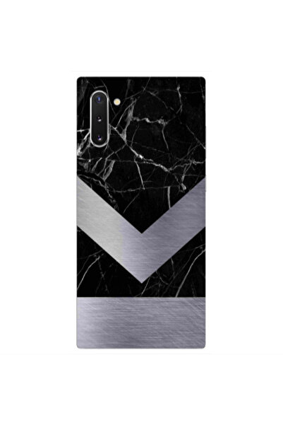 Other Samsung Note 10 Plus Marble Arrow Down Transparent Silicone TPU Θήκη