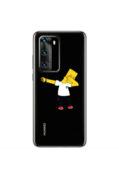 Other Huawei P40 Simpsons2 Transparent Silicone TPU Θήκη