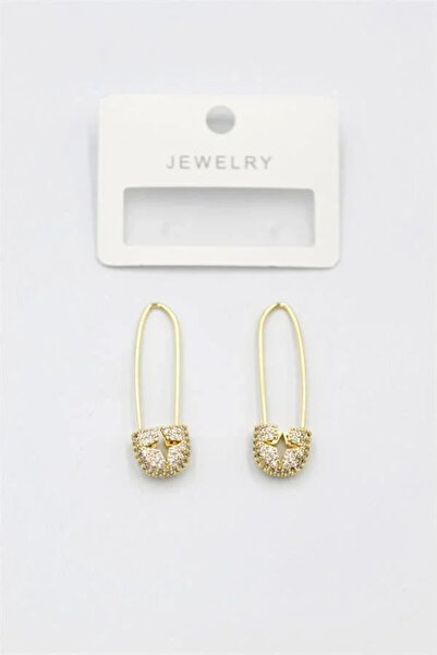Marsilyan Nvdn- Ieg - Stone-Studded Filkete Earrings - Gold Iegrs-Nvdn1