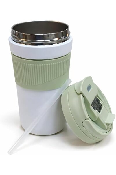 B & S B&S Insulated Travel Coffee Mug, Non-Slip Grip, Leak Proof, Portable To...