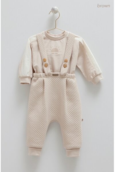 Caramell Good Vibes 2-Piece Quilted Men's Set
