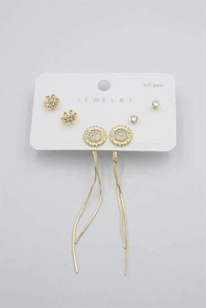 Marsilyan Nvdn- Ieg - Multiple Set Earrings - Gold Iegrs-Nvdn1