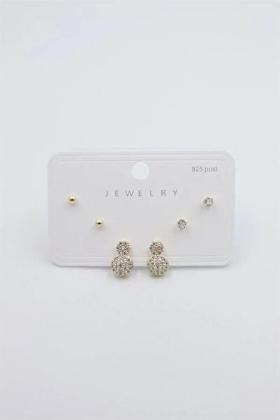 Marsilyan Nvdn- Ieg - Multiple Set Earrings - Gold Iegrs-Nvdn1