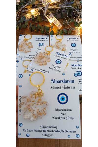 SevgiliAtolyemm 10 ADET HEDİYELİK KARTLI ANAHTARLIK SÜNNET/MEVLÜT /BABYSHOWER...
