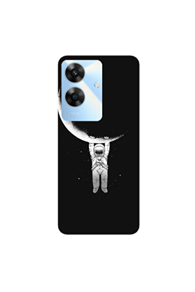 Other Realme Note 60 Swinging on the moon Transparent Silicone TPU Θήκη