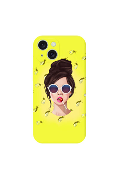 Other Apple iPhone 15 Plus Lolipop Transparent Silicone TPU Θήκη