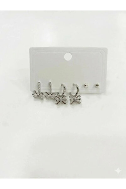 Marsilyan Nvdn- Ieg - Six Dangle Earrings with Bow Detail Iegrs-Nvdn1