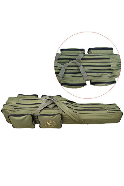 Baracuda Geanta lansete 3 compartimente B32 130 cm, verde