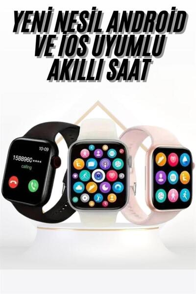 ZERO LAND BİREYCEL Akıllı Saat Uyku ve Sağlık Takibi Arama Cevaplama 44 MM (180448) Amoled Ekran