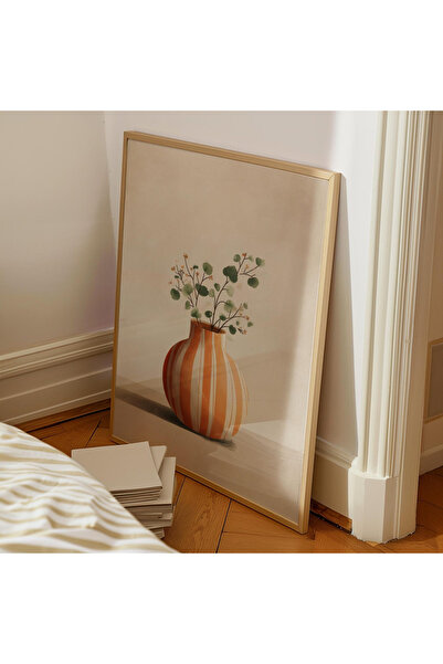 Tuba Decor Еднокомпонентна картина с дървена рамка