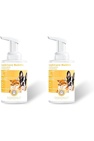 Yıldızan Terra Organik Pure&Care Bubble Dry Foam Shampoo for Cats and Dogs, 3...
