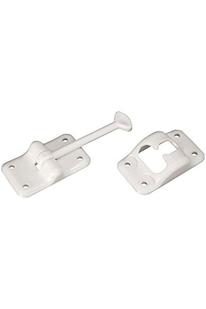 Yıldızan Terra Organik RV E231, Plastik Kapı Tutucu, T Stili, 3-1/2", Beyaz, Giriş Kapısı Donanımı Terra Orga