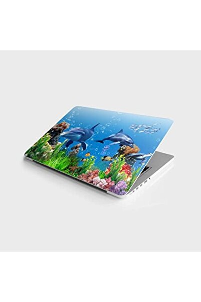 Yıldızan Terra Organik Laptop Computer Notebook Pc Covering Sticker Sea Fishe...