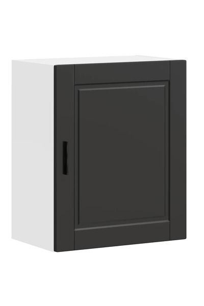 vidaxl Dulap de bucătărie „Porto” din lemn de lemn negru