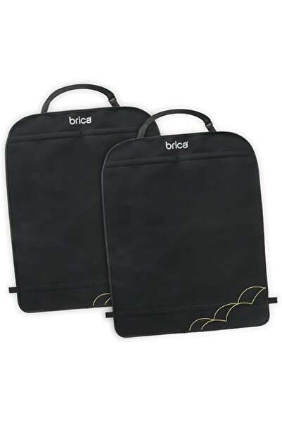 Munchkin Deluxe Car Seat Kick Mat, 2 Pieces, XL Size, Black
