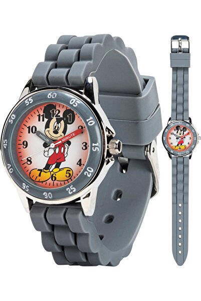Accutime Disney Mickey Mouse and Minnie Mouse Kids Analog Quartz Watch, White...