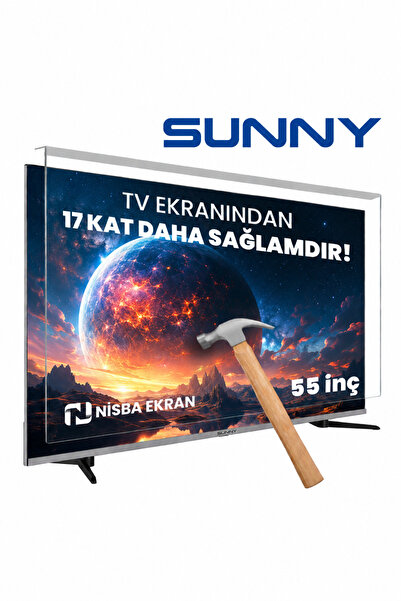 Sunny 55" Inç 140 Ekran TV Ekran Koruyucu
