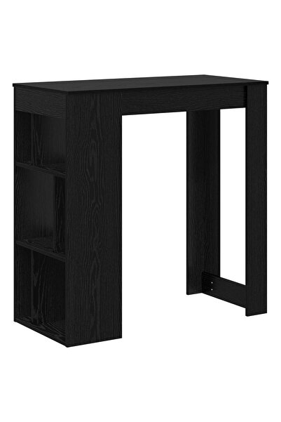 vidaxl Masă de bar Stejar Negru 102 x 50 x 103,5 cm Lemn compozit