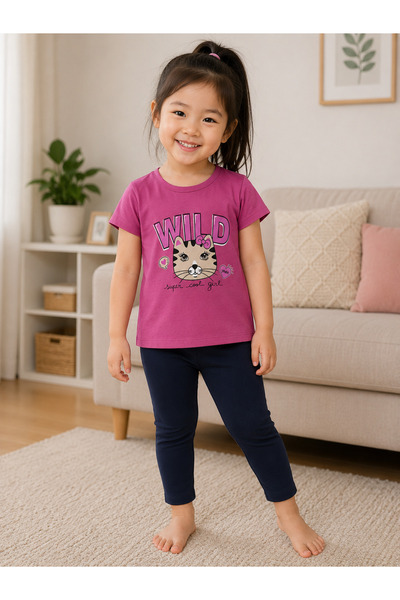 pio Kids Wild Printed Tights Set