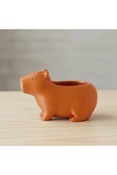 OEM Mini Ghiveci Decorativ Capibara, Suport Plante Mici